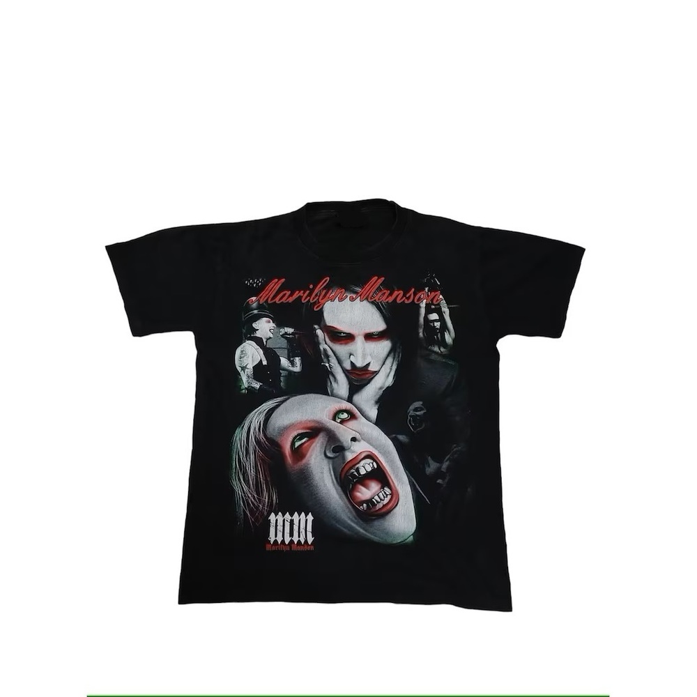 Tshirt Marilyn Manson Unisex Tshirt For Fan